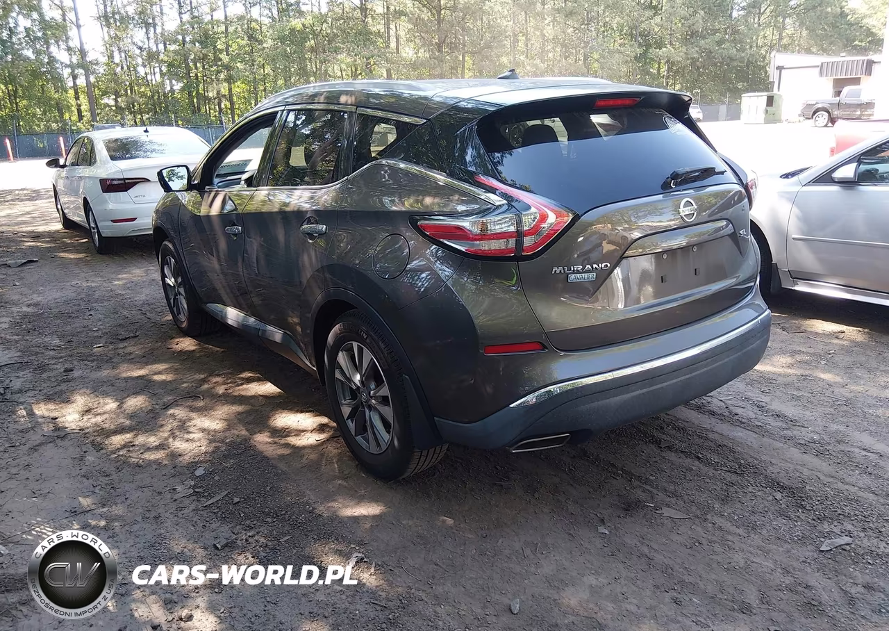 2015 Nissan Murano Sl VIN:5N1AZ2MG9FN291005 - 3