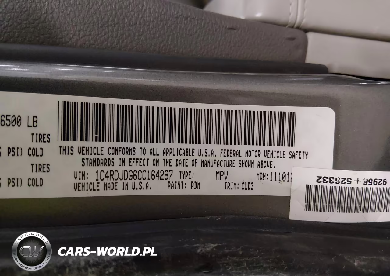2012 Dodge Durango Crew VIN:1C4RDJDG6CC164297 - 9