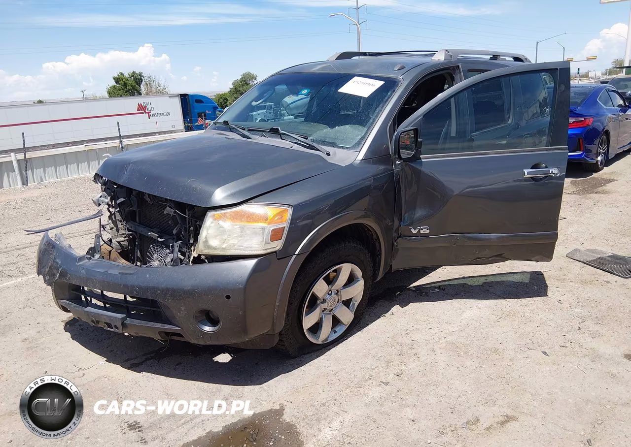 2008 Nissan Armada Le VIN:5N1BA08D48N633401 - 2