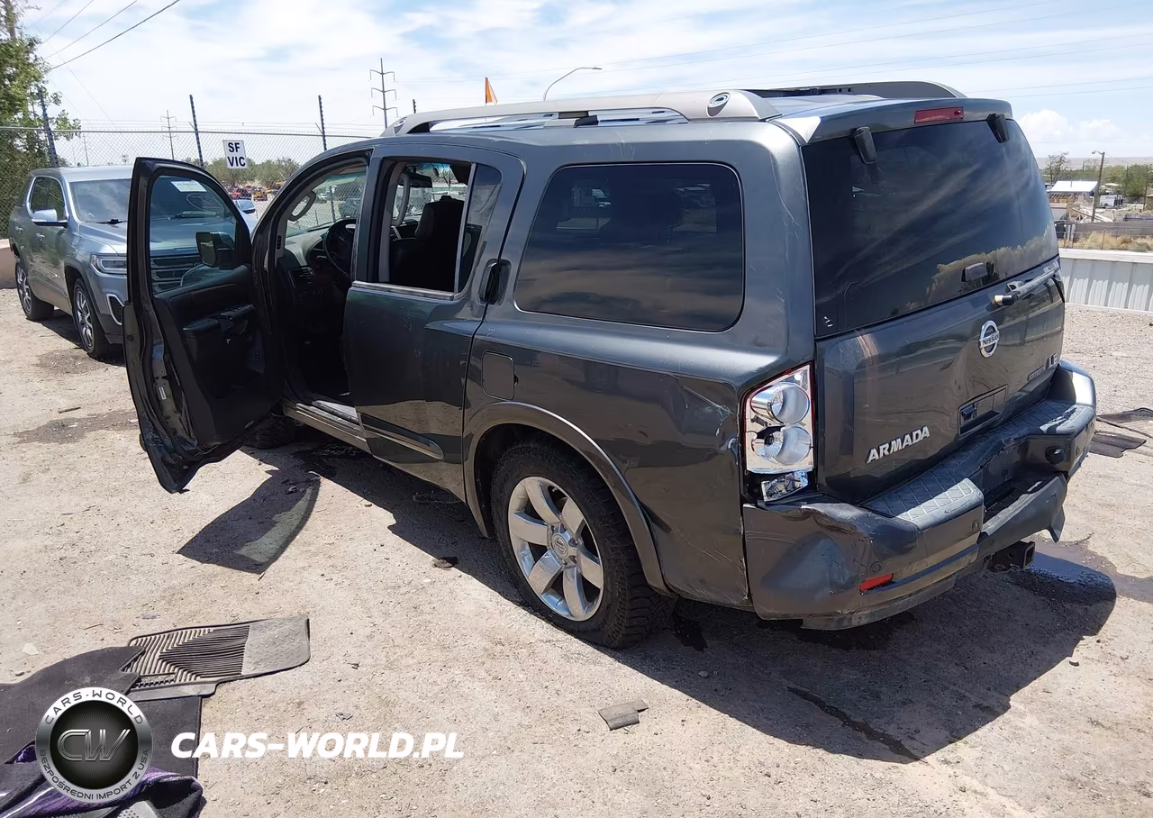 2008 Nissan Armada Le VIN:5N1BA08D48N633401 - 3