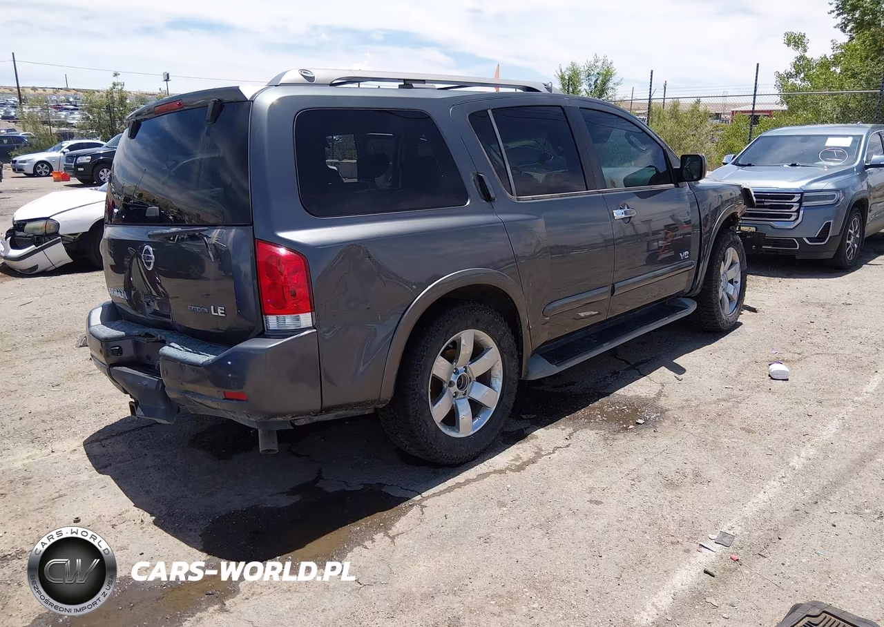 2008 Nissan Armada Le VIN:5N1BA08D48N633401 - 4