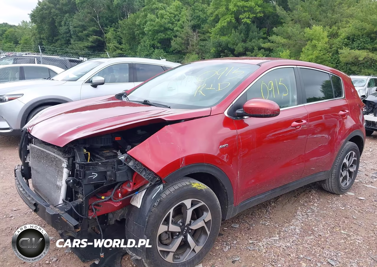 2021 Kia Sportage Lx VIN:KNDPMCAC0M7896052 - 2