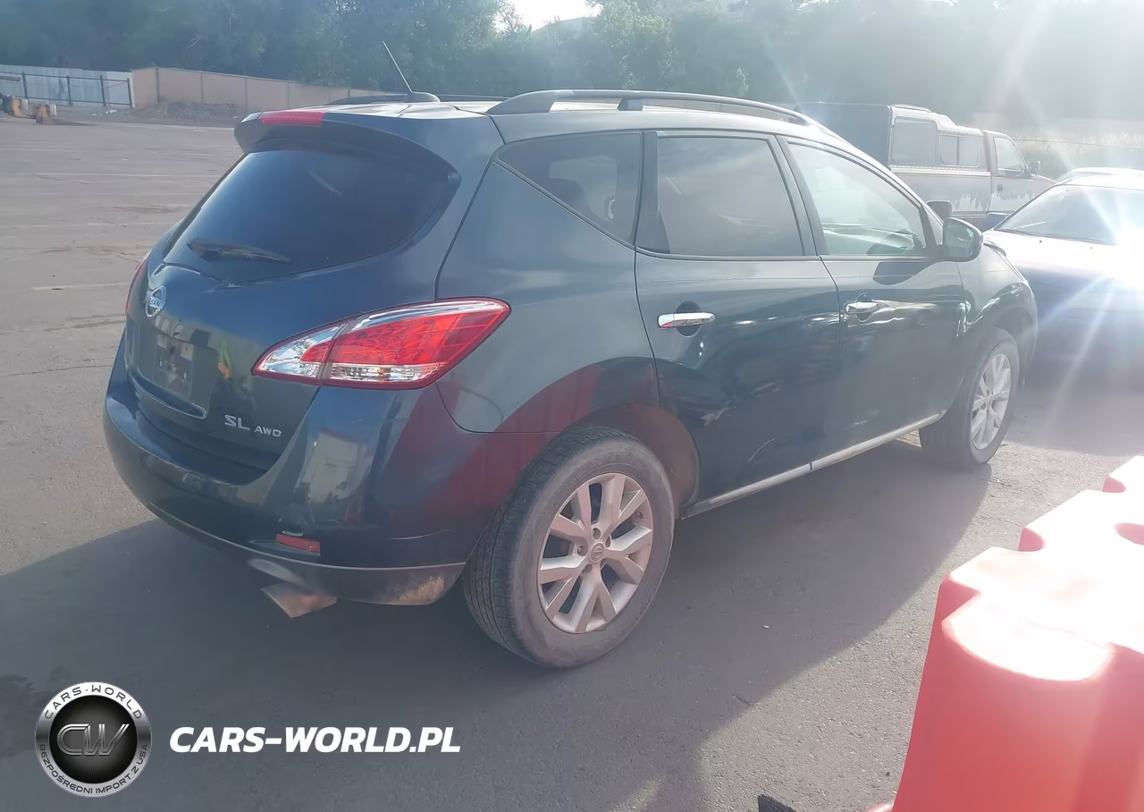 2011 Nissan Murano Sl VIN:JN8AZ1MW0BW176436 - 4