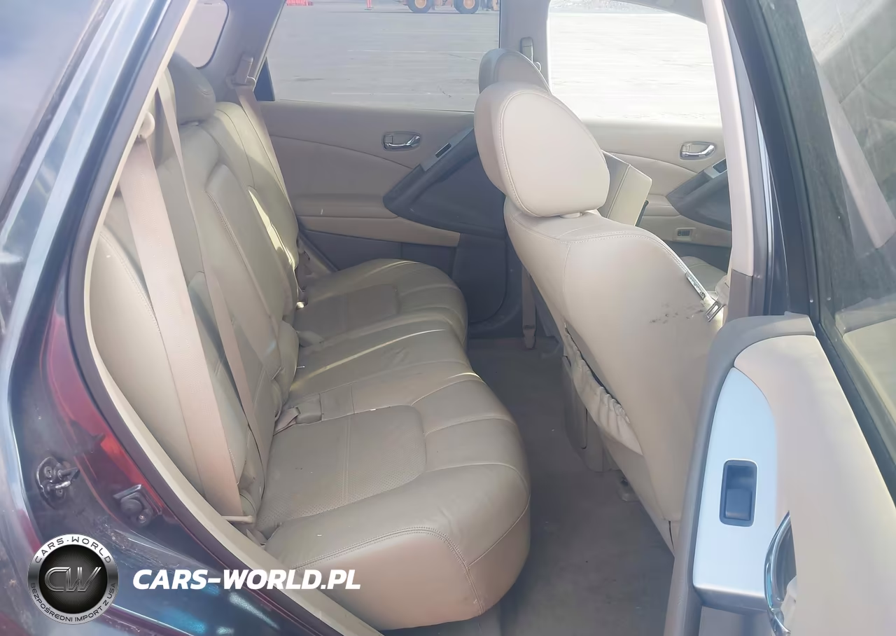 2011 Nissan Murano Sl VIN:JN8AZ1MW0BW176436 - 8