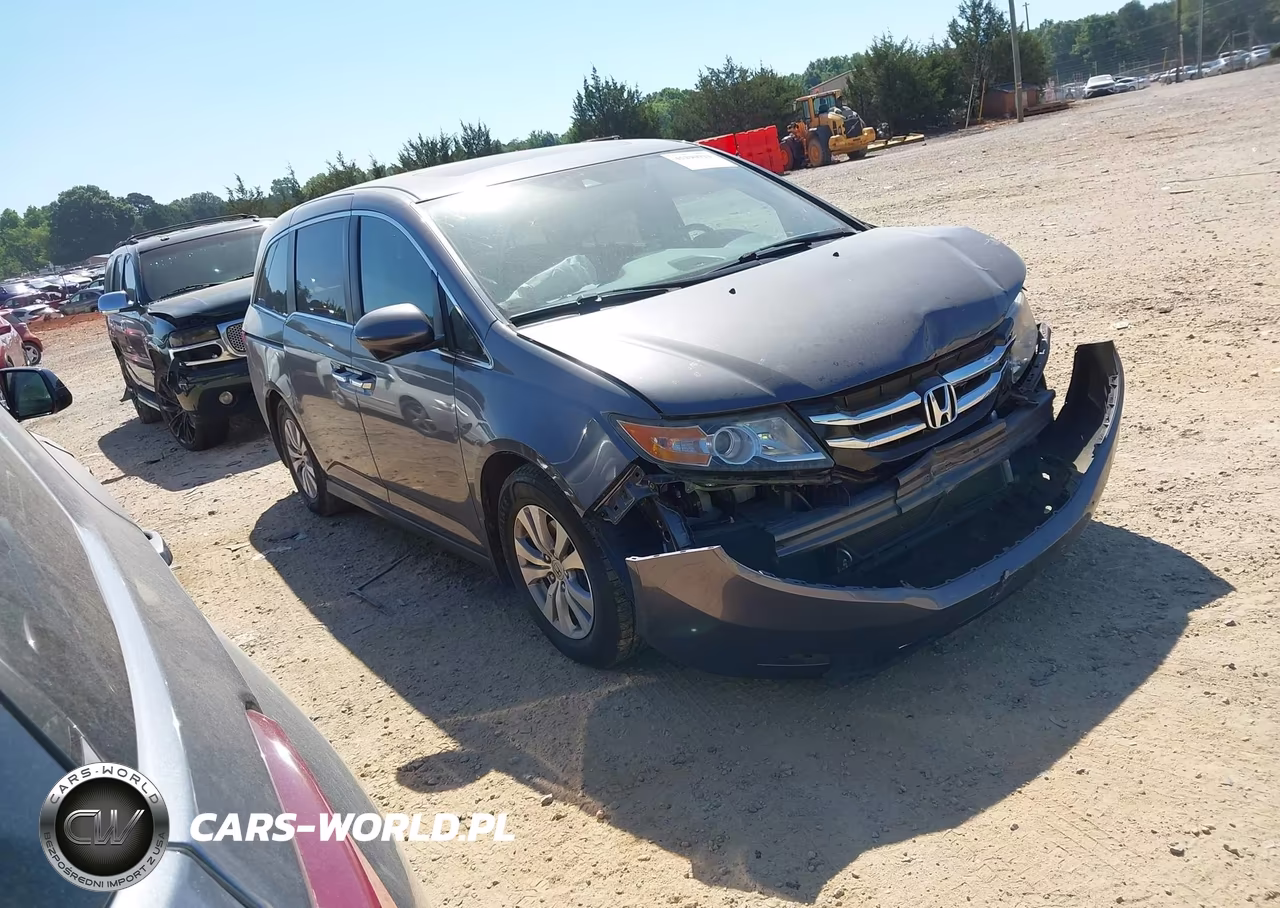 2016 Honda Odyssey Ex-L VIN:5FNRL5H64GB016685 - 1