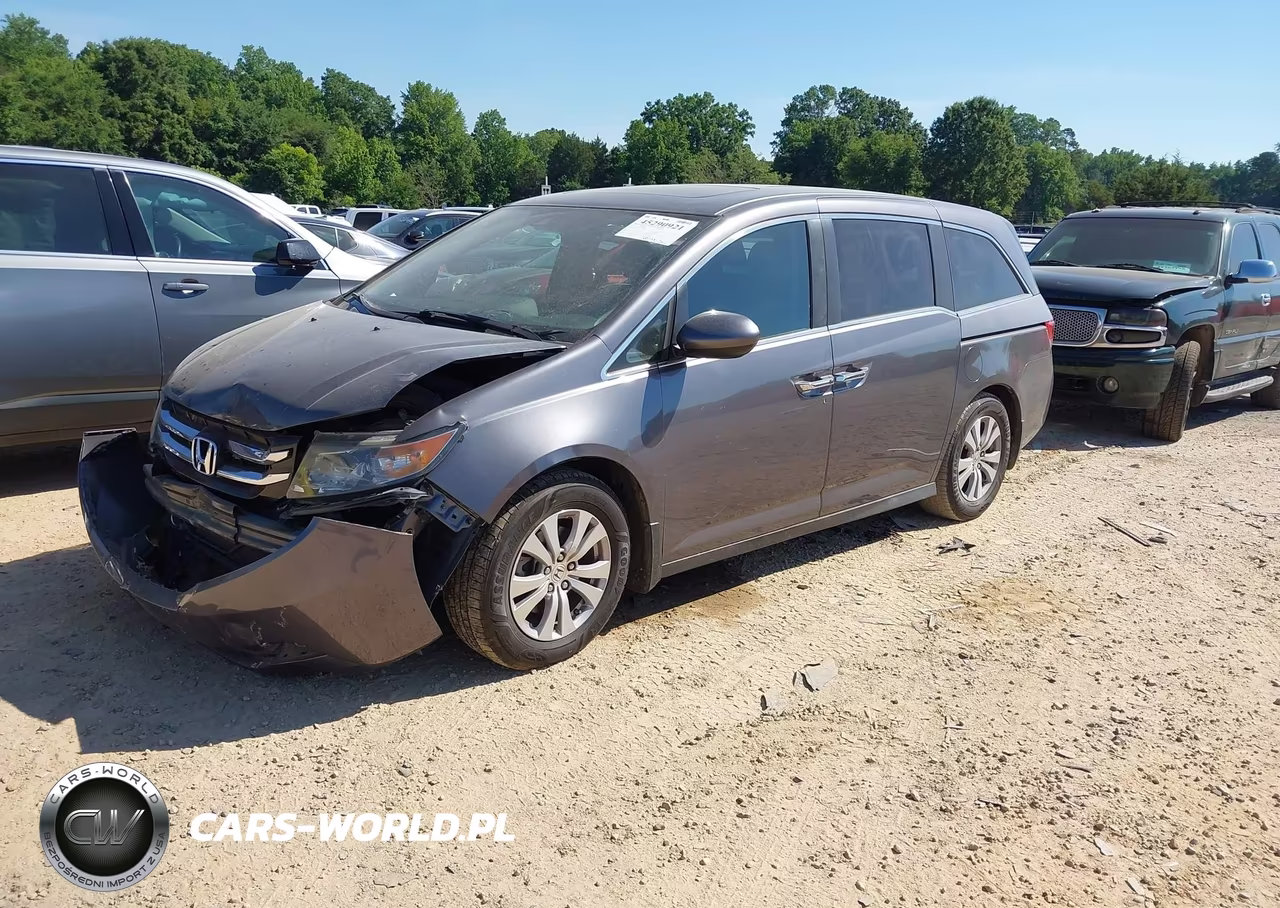 2016 Honda Odyssey Ex-L VIN:5FNRL5H64GB016685 - 2