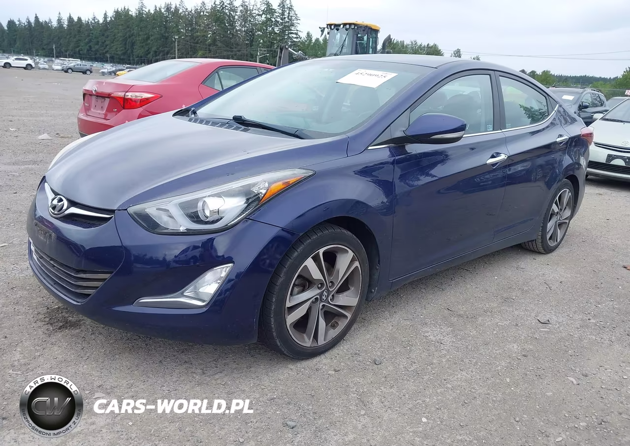 2014 Hyundai Elantra Limited VIN:5NPDH4AE6EH507958 - 2
