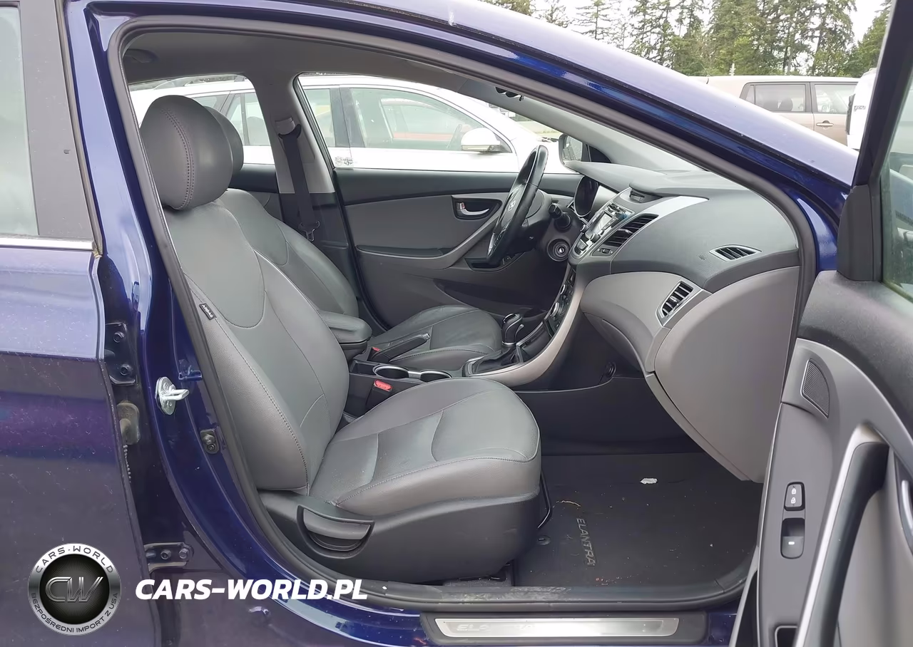 2014 Hyundai Elantra Limited VIN:5NPDH4AE6EH507958 - 5