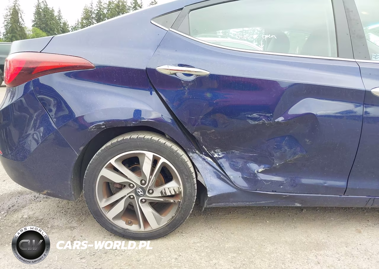 2014 Hyundai Elantra Limited VIN:5NPDH4AE6EH507958 - 6