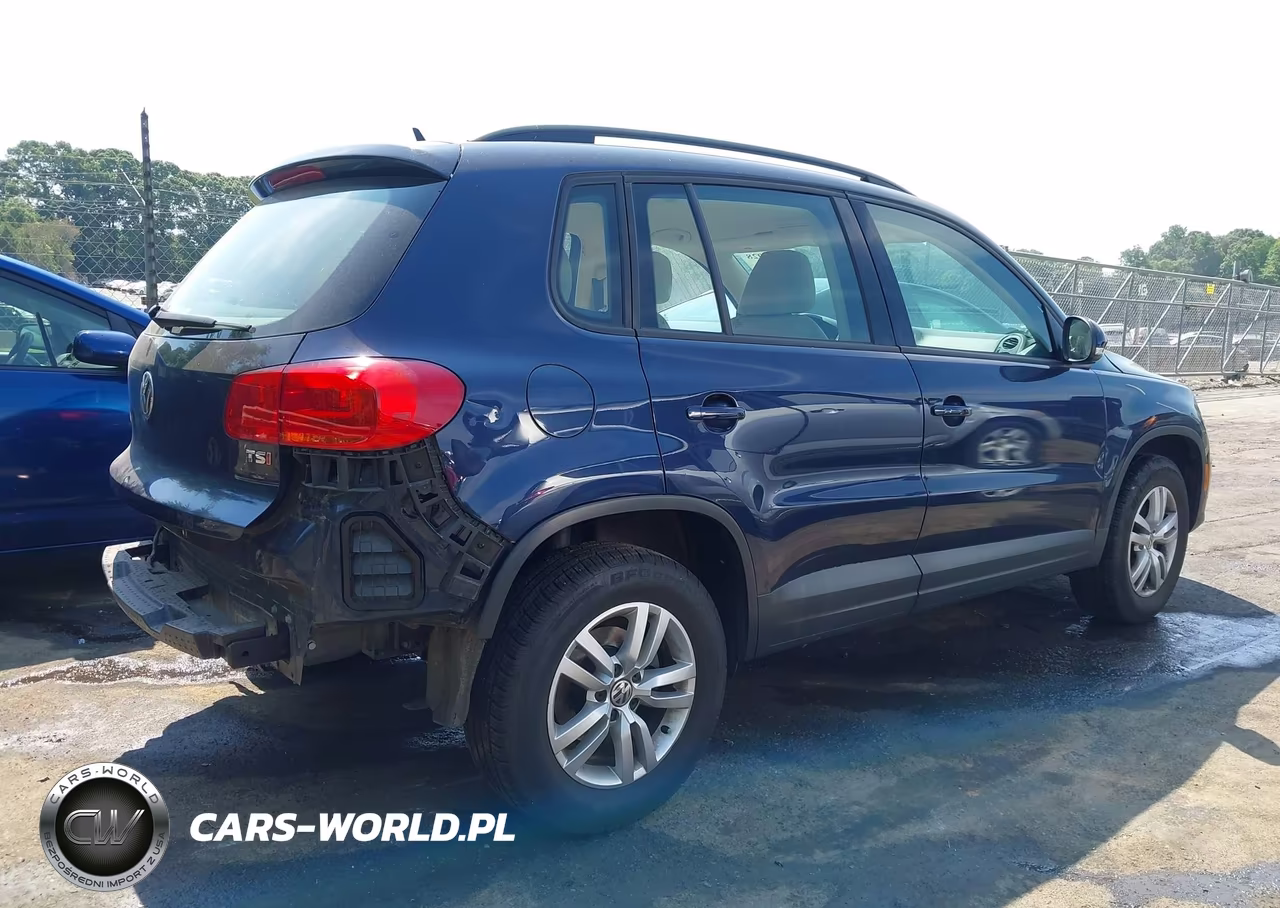 2016 Volkswagen Tiguan S VIN:WVGAV7AX7GW591876 - 4