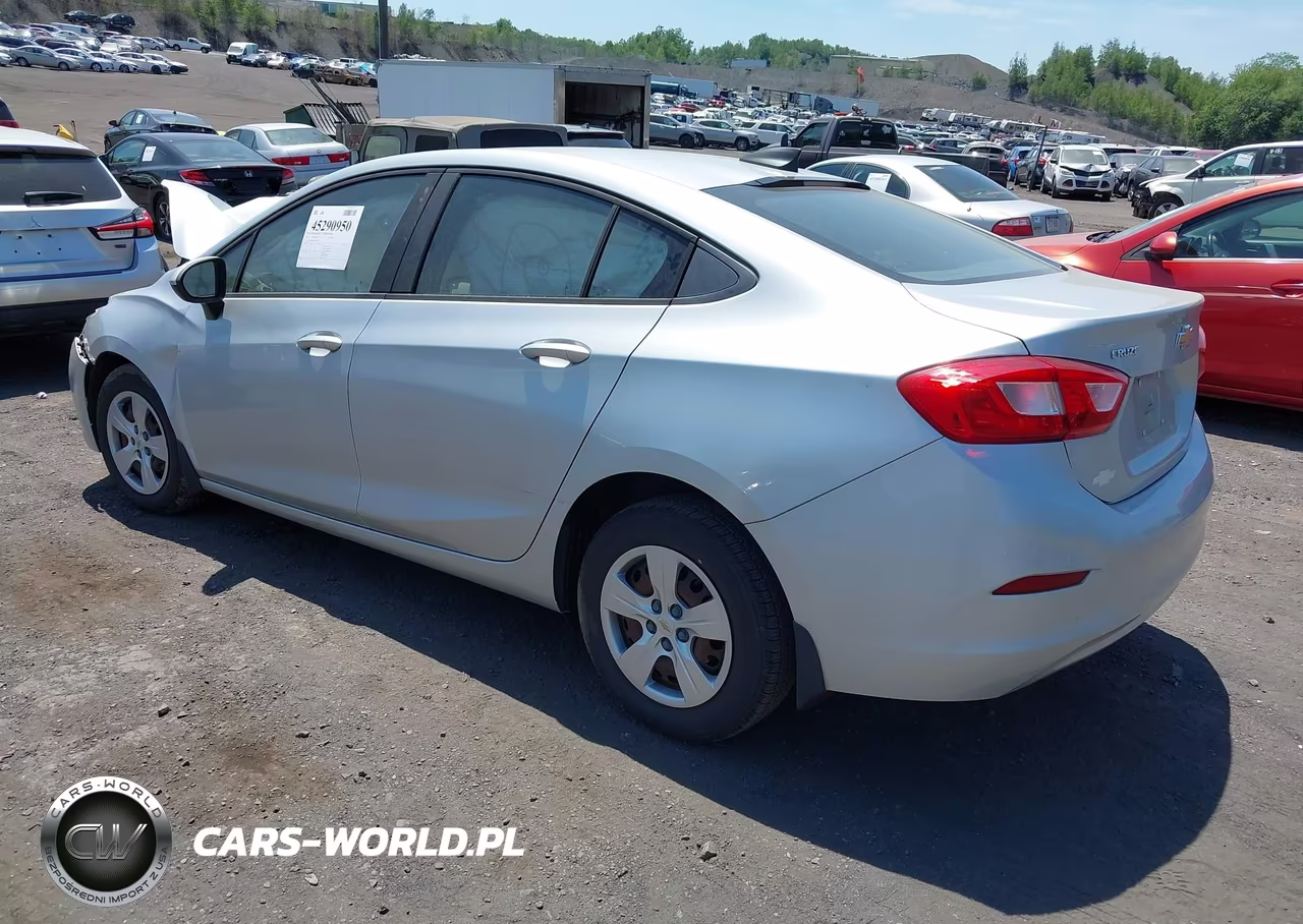 2017 Chevrolet Cruze Ls Auto VIN:1G1BC5SM6H7194848 - 3