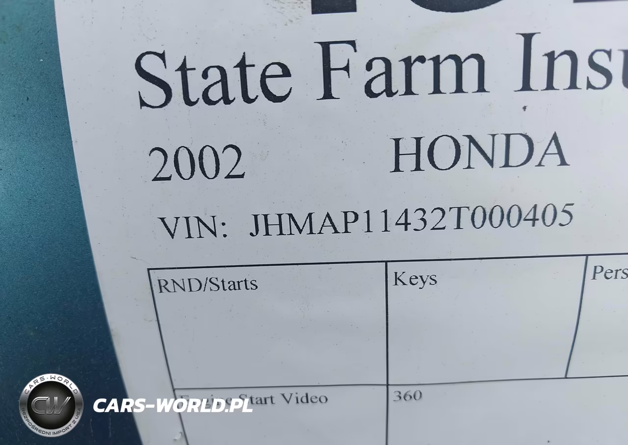 2002 Honda S2000 VIN:JHMAP11432T000405 - 9