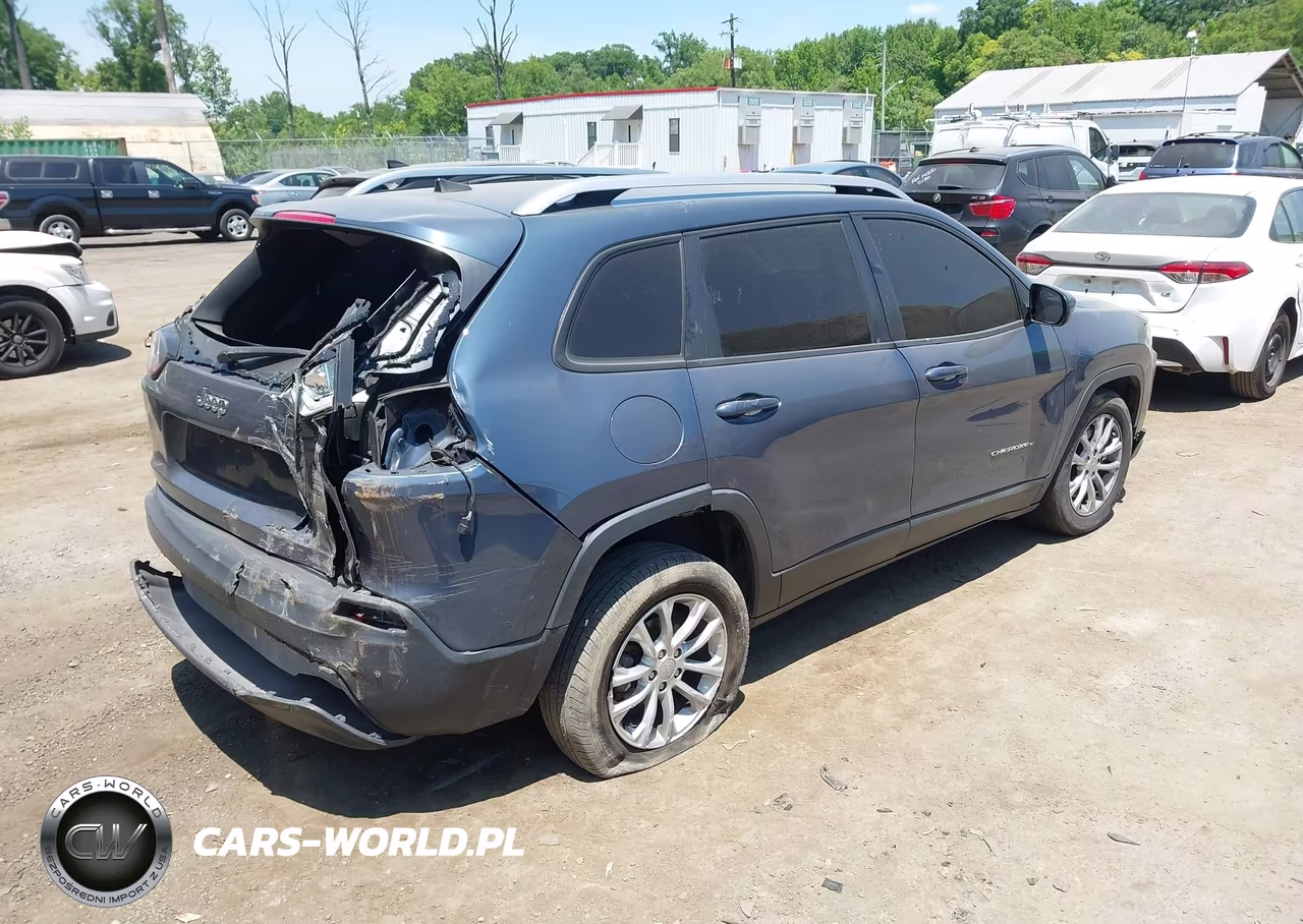 2020 Jeep Cherokee Latitude Fwd VIN:1C4PJLCB0LD569728 - 4