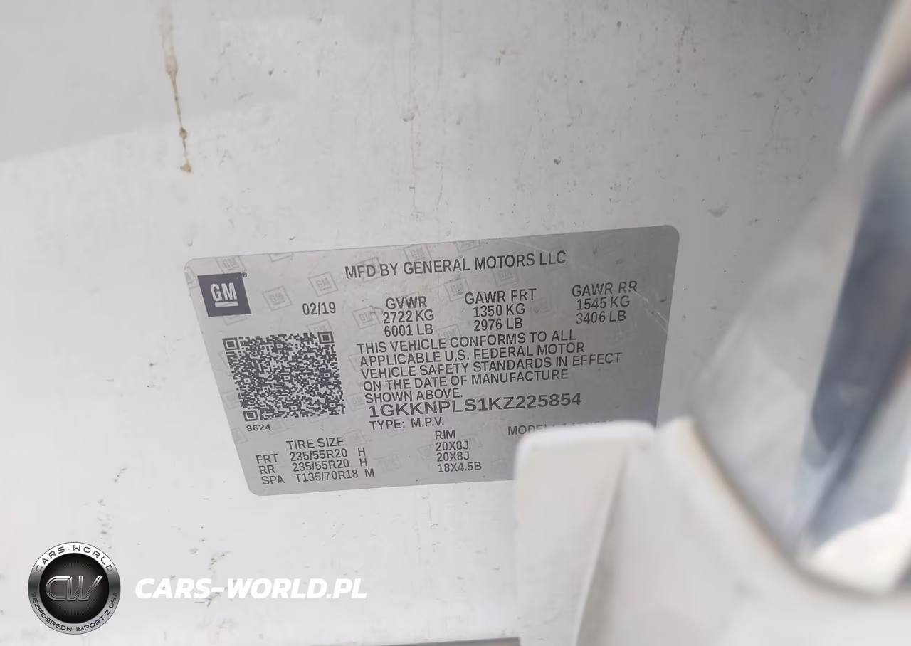 2019 GMC Acadia Denali VIN:1GKKNPLS1KZ225854 - 9