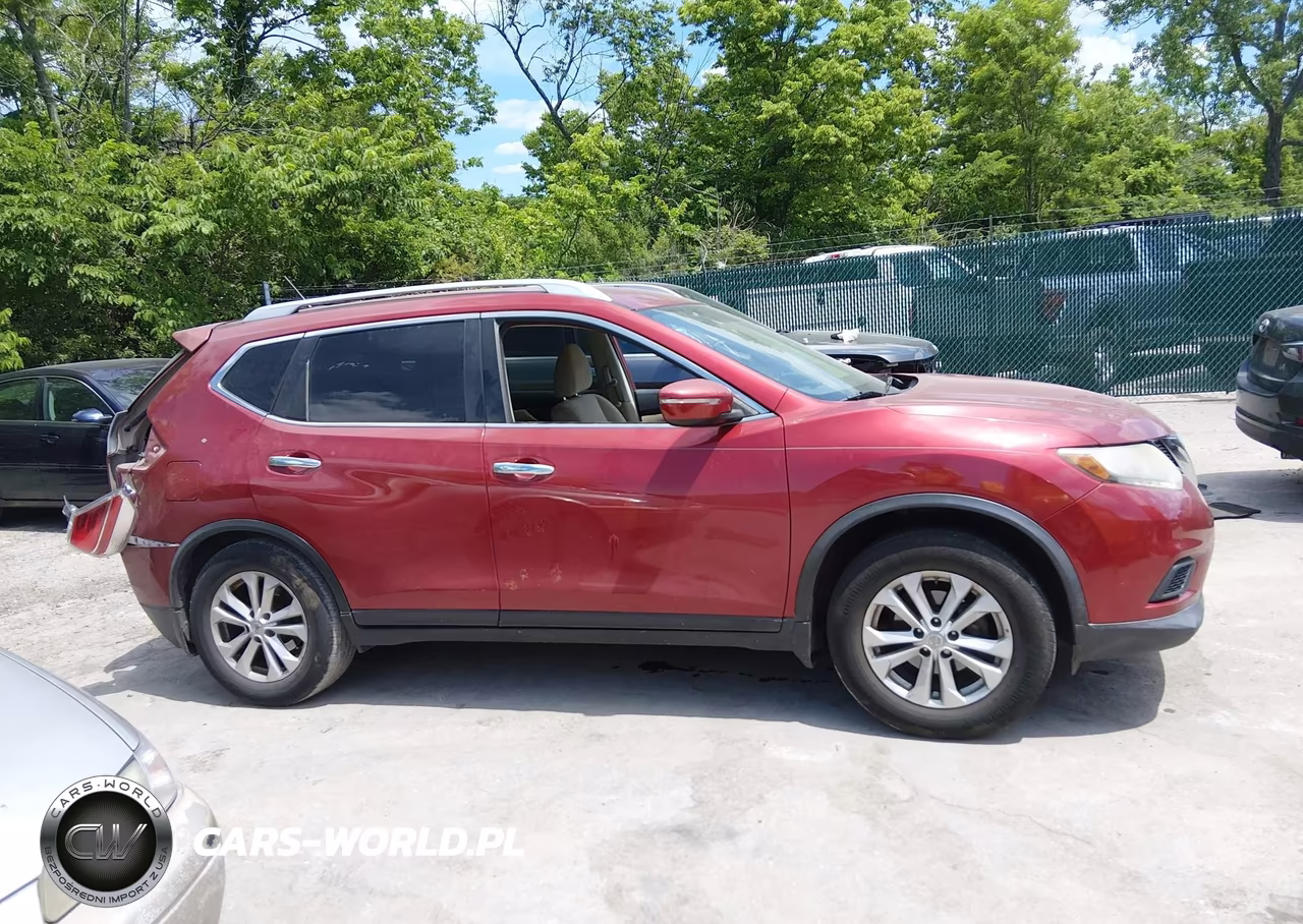 2015 Nissan Rogue Sv VIN:KNMAT2MT6FP563310 - 14