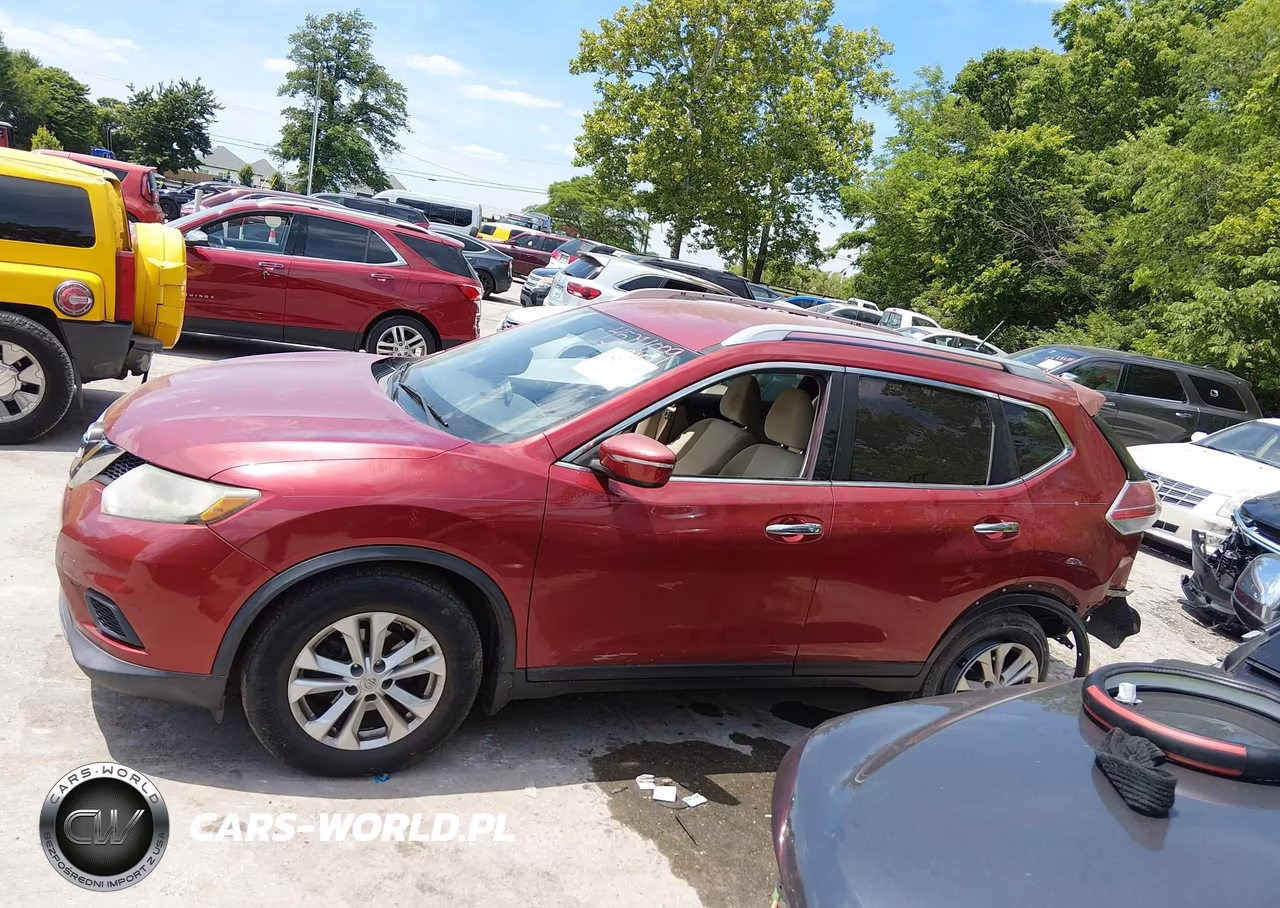 2015 Nissan Rogue Sv VIN:KNMAT2MT6FP563310 - 15