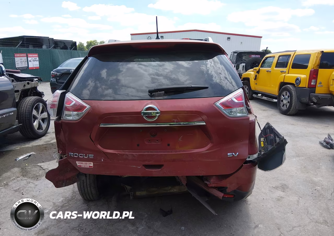 2015 Nissan Rogue Sv VIN:KNMAT2MT6FP563310 - 17