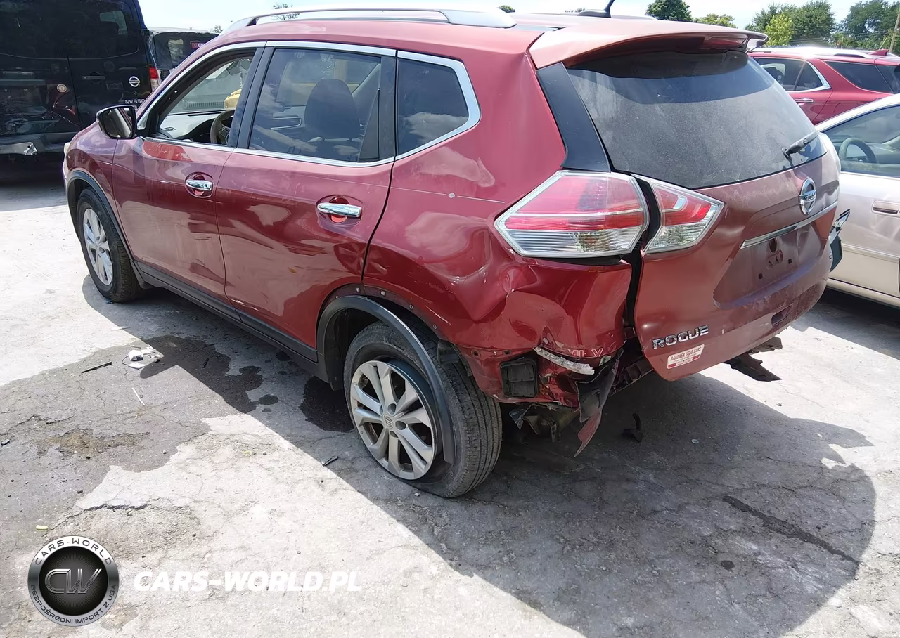2015 Nissan Rogue Sv VIN:KNMAT2MT6FP563310 - 3