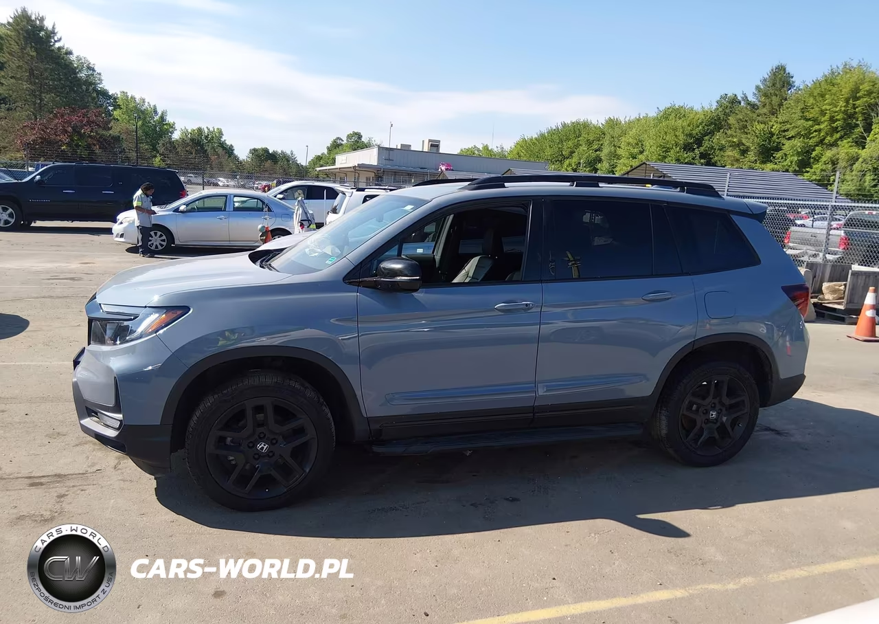 2024 Honda Passport Awd Black VIN:5FNYF8H88RB009764 - 15