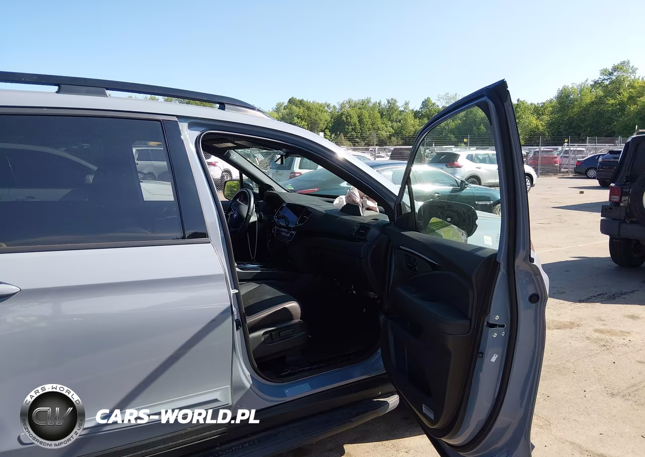 2024 Honda Passport Awd Black VIN:5FNYF8H88RB009764 - 5