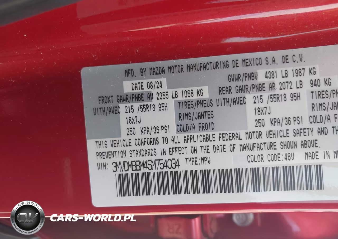 2025 Mazda Cx-30 2.5 S Select Sport VIN:3MVDMBBM4SM754034 - 9