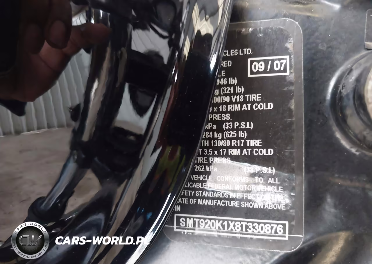2008 Triumph Motorcycle Thruxton 900 VIN:SMT920K1X8T330876 - 10