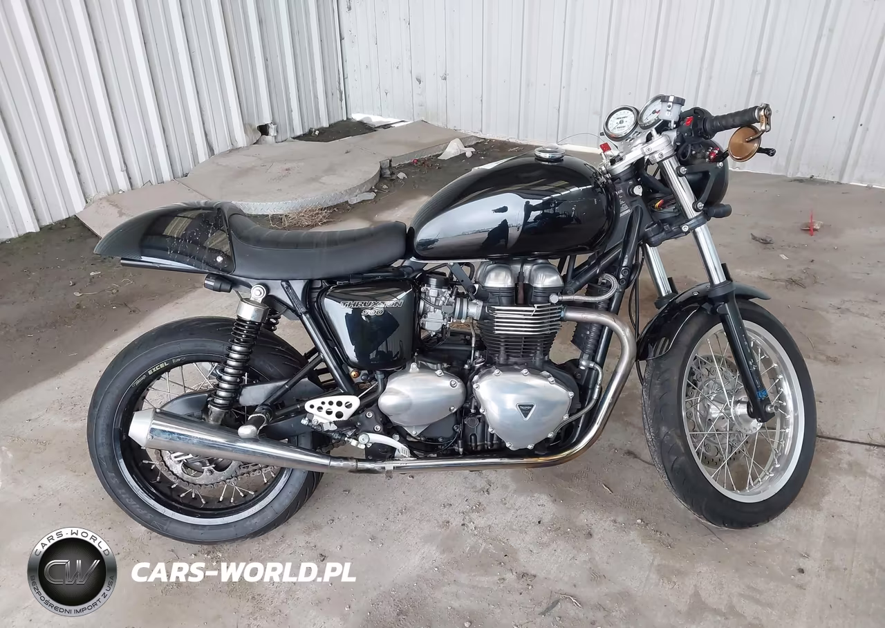 2008 Triumph Motorcycle Thruxton 900 VIN:SMT920K1X8T330876 - 12
