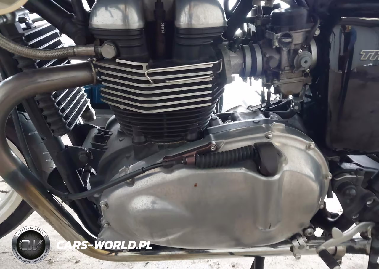 2008 Triumph Motorcycle Thruxton 900 VIN:SMT920K1X8T330876 - 9