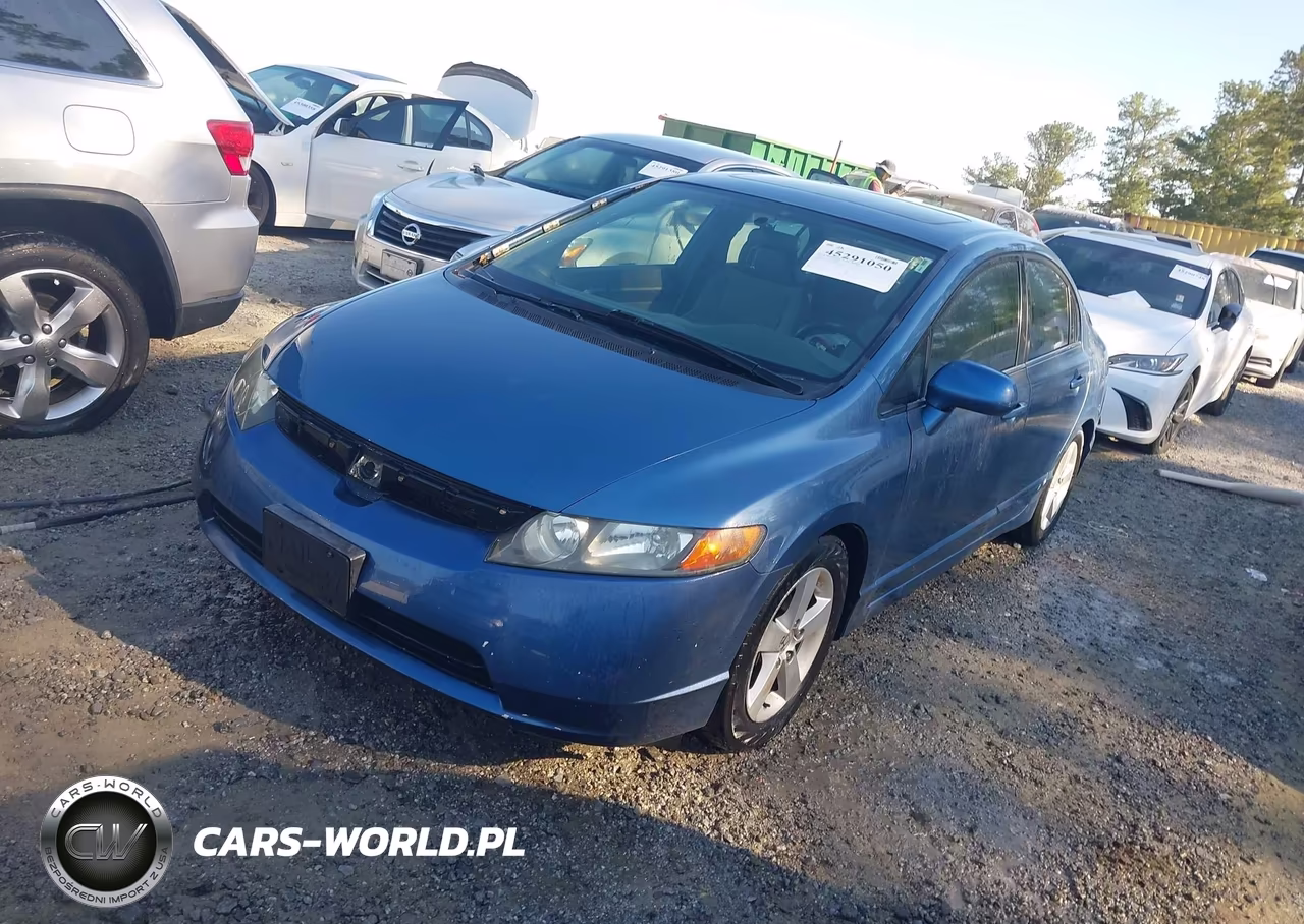 2007 Honda Civic Ex VIN:1HGFA16857L028039 - 2