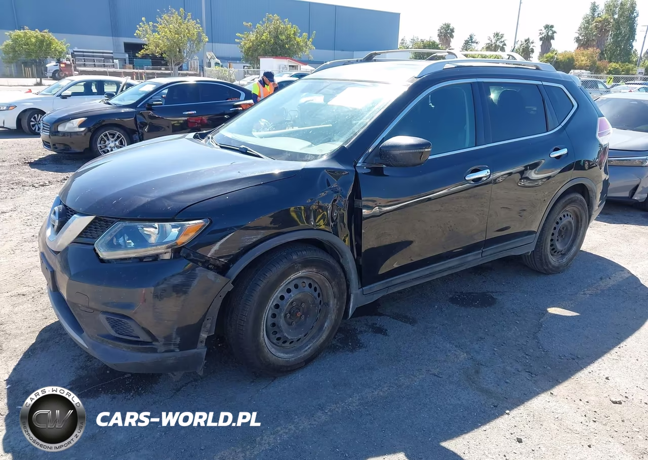 2016 Nissan Rogue S VIN:5N1AT2MN2GC848933 - 2