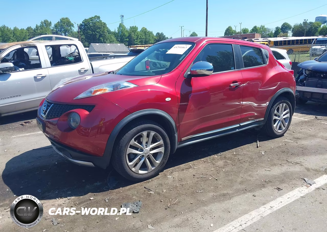 2014 Nissan Juke Sl VIN:JN8AF5MR6ET352129 - 2