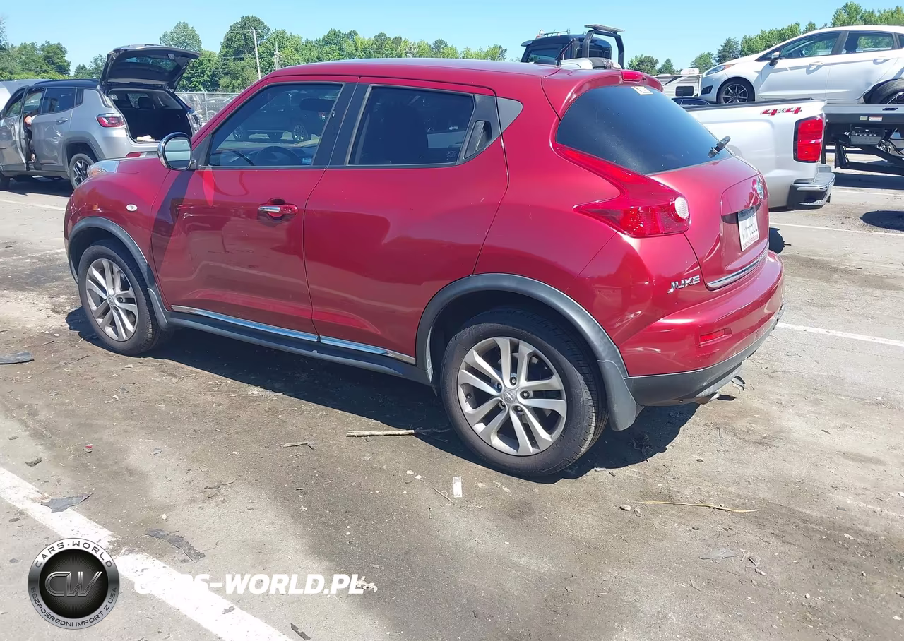 2014 Nissan Juke Sl VIN:JN8AF5MR6ET352129 - 3