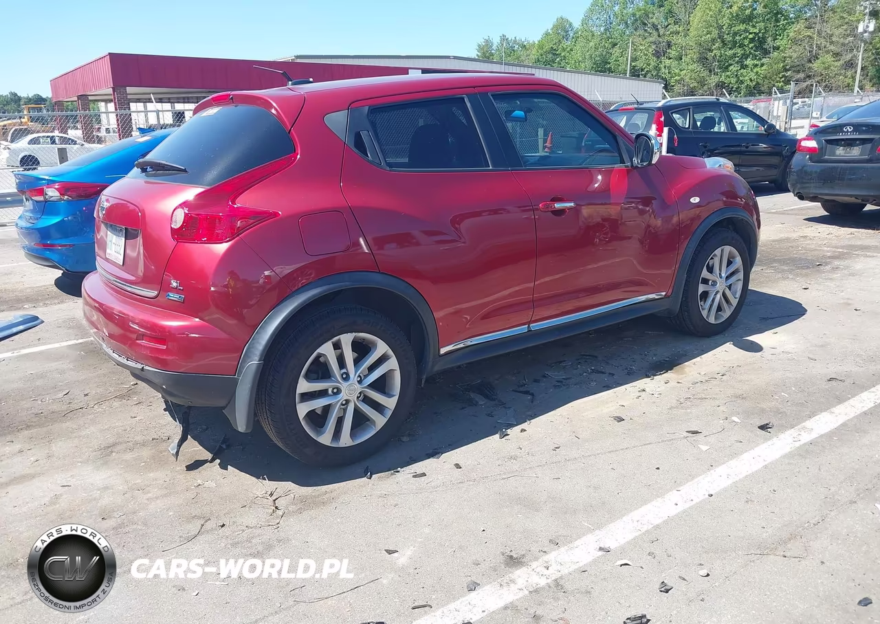 2014 Nissan Juke Sl VIN:JN8AF5MR6ET352129 - 4