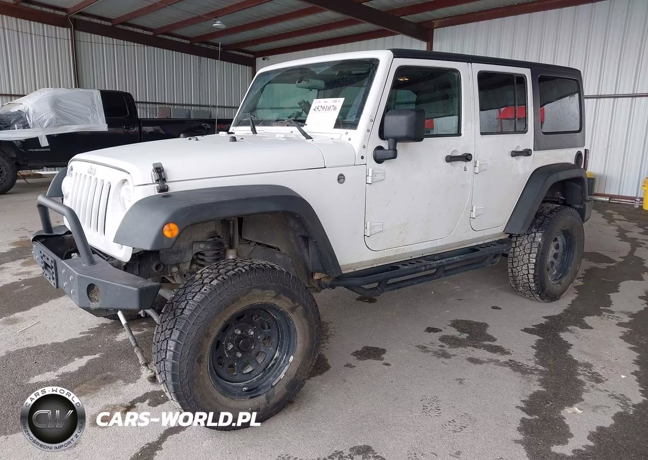 2018 Jeep Wrangler Jk Unlimited Sport 4X4 VIN:1C4BJWDG9JL845137 - 2