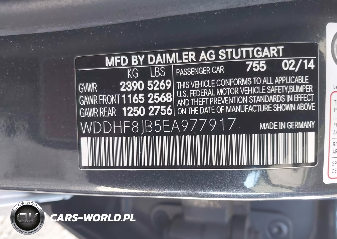 2014 Mercedes-Benz E 350 4Matic VIN:WDDHF8JB5EA977917 - 9
