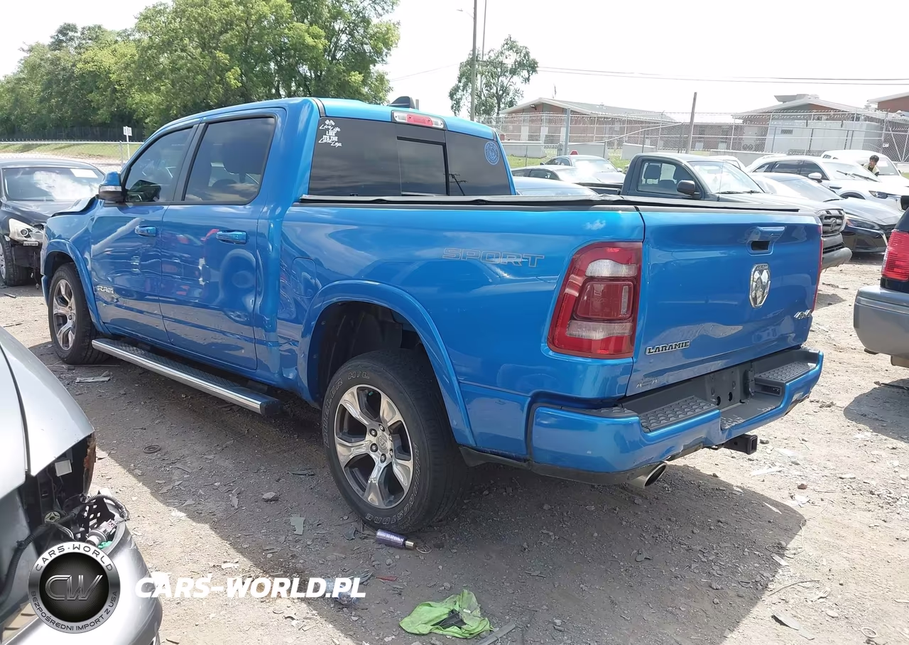2022 Ram 1500 Laramie 4X4 5'7 Box VIN:1C6SRFJT4NN154769 - 3
