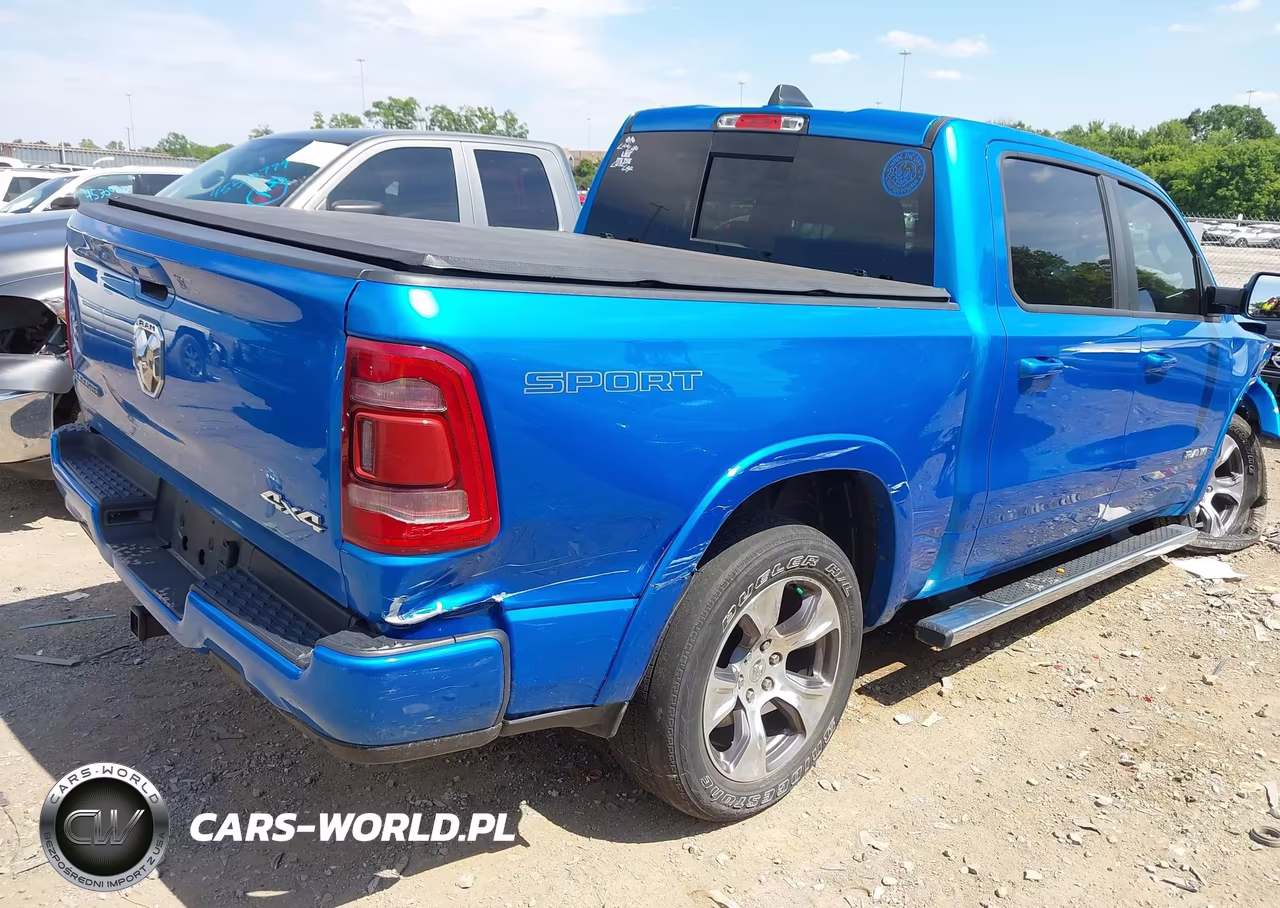 2022 Ram 1500 Laramie 4X4 5'7 Box VIN:1C6SRFJT4NN154769 - 4