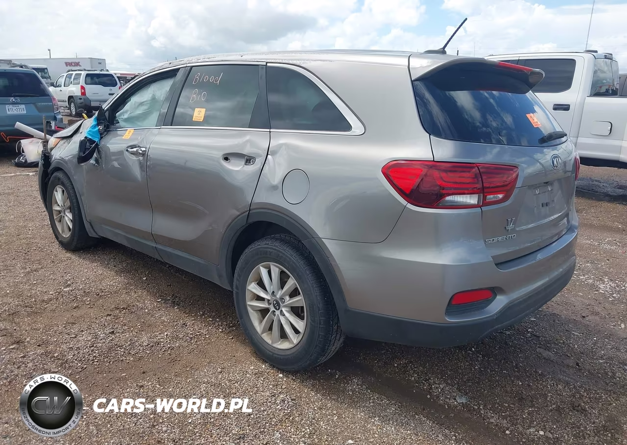 2019 Kia Sorento 2.4L Lx VIN:5XYPG4A34KG544508 - 3
