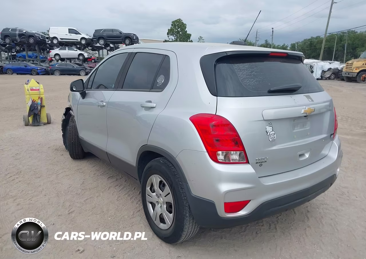 2017 Chevrolet Trax Ls VIN:3GNCJKSB6HL252667 - 3