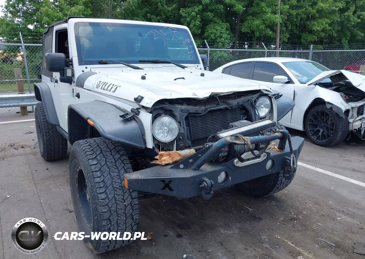 2015 Jeep Wrangler Willys Wheeler VIN:1C4AJWAG3FL747440 - 12