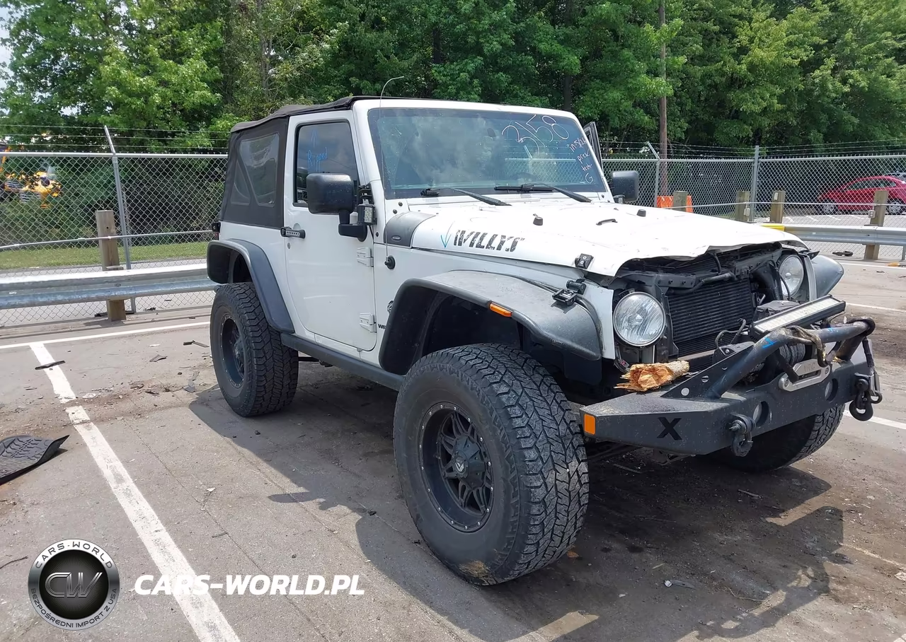2015 Jeep Wrangler Willys Wheeler VIN:1C4AJWAG3FL747440 - 2
