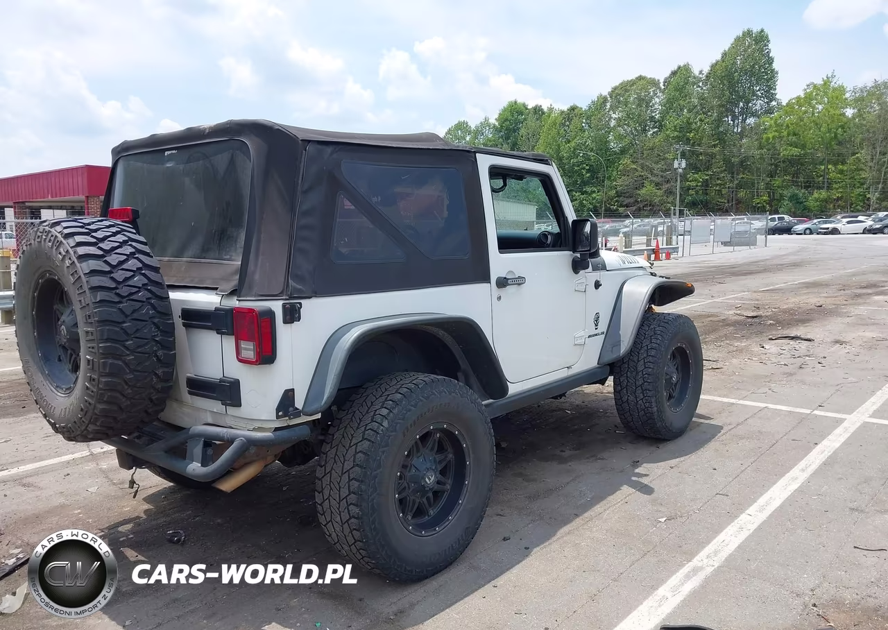 2015 Jeep Wrangler Willys Wheeler VIN:1C4AJWAG3FL747440 - 3