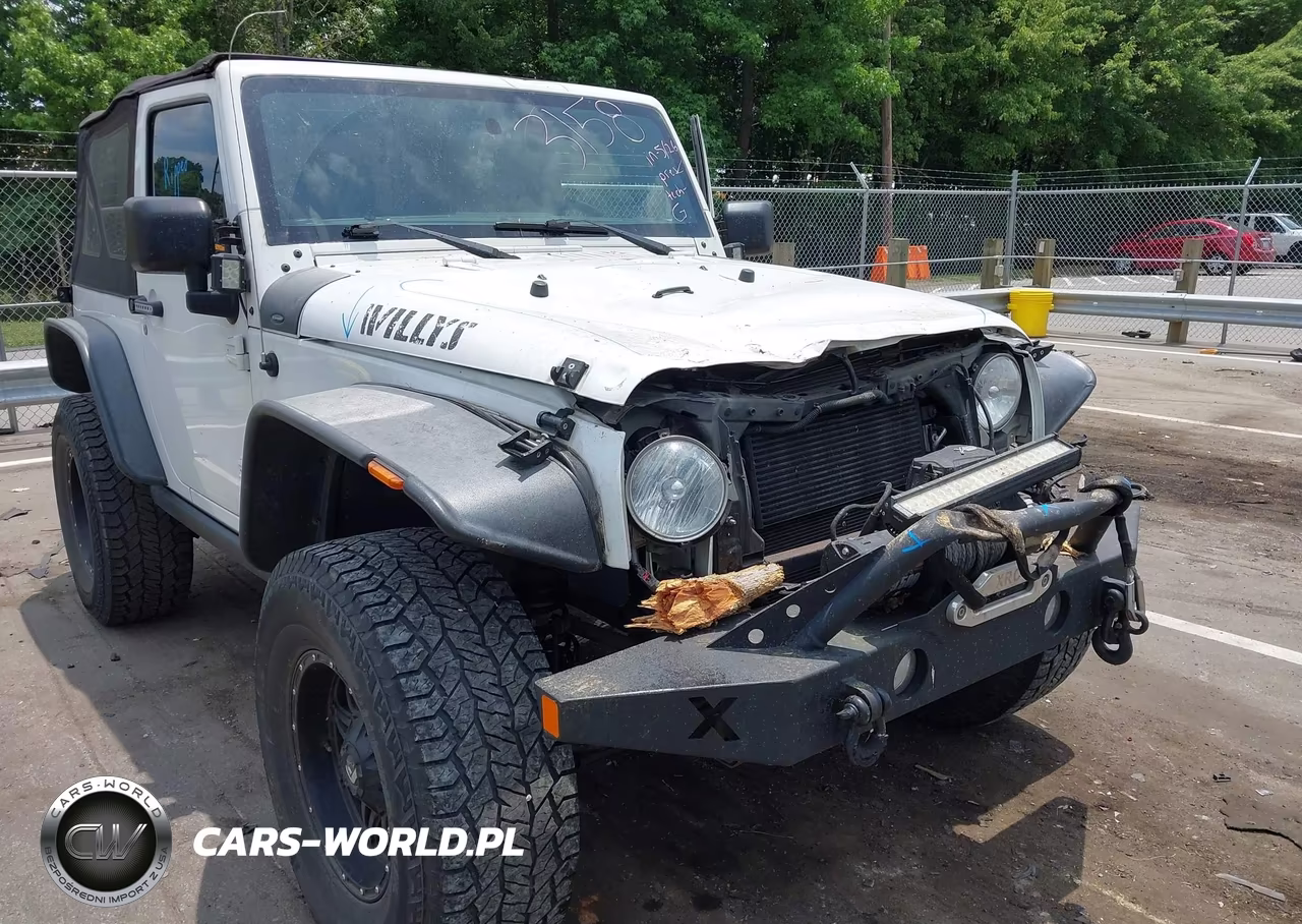 2015 Jeep Wrangler Willys Wheeler VIN:1C4AJWAG3FL747440 - 6