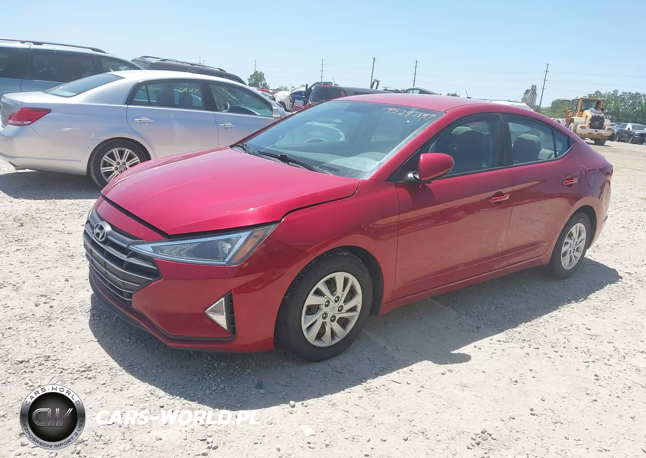 2019 Hyundai Elantra Se VIN:5NPD74LF7KH441618 - 2