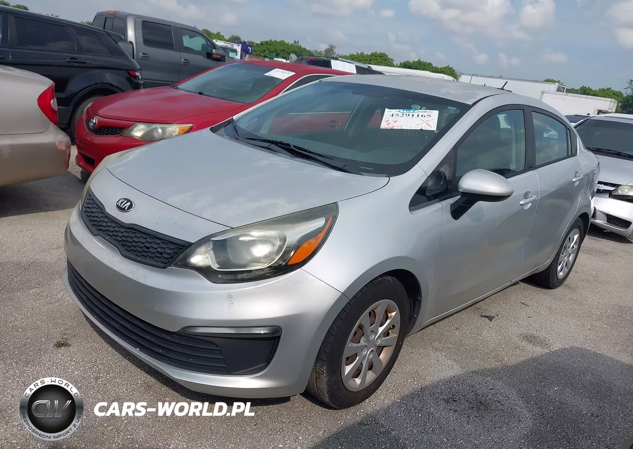 2016 Kia Rio Lx VIN:KNADM4A36G6548191 - 2