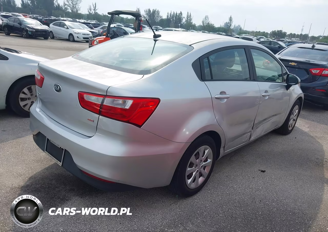 2016 Kia Rio Lx VIN:KNADM4A36G6548191 - 4