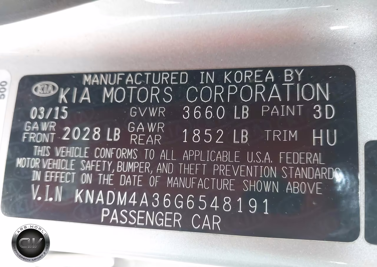 2016 Kia Rio Lx VIN:KNADM4A36G6548191 - 9