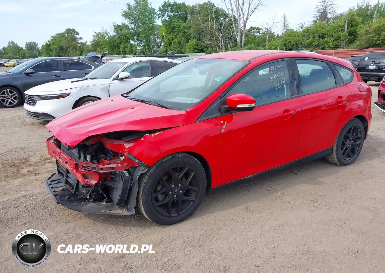 2016 Ford Focus Se VIN:1FADP3K24GL378592 - 2
