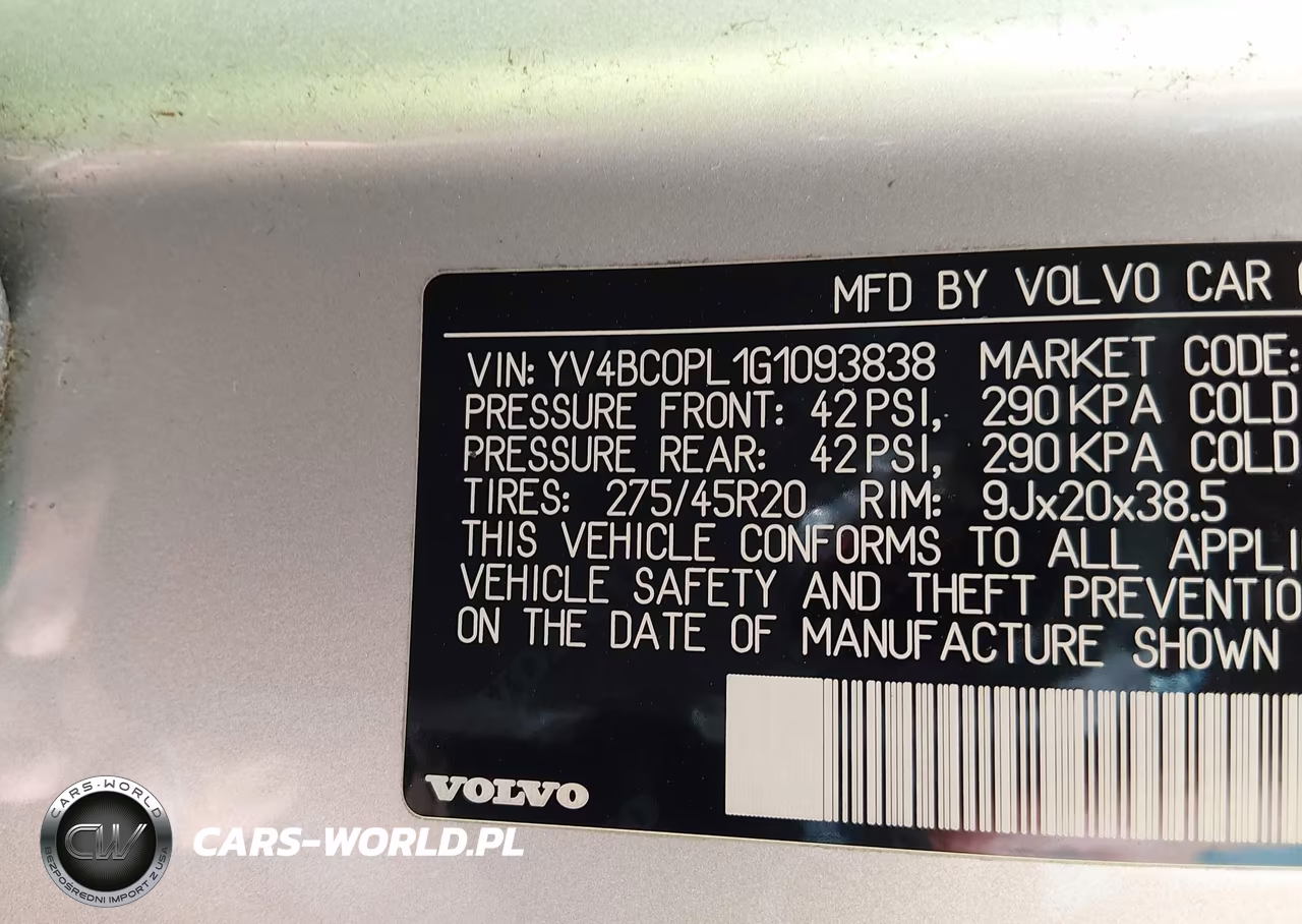 2016 Volvo Xc90 Hybrid T8 Inscription VIN:YV4BC0PL1G1093838 - 9