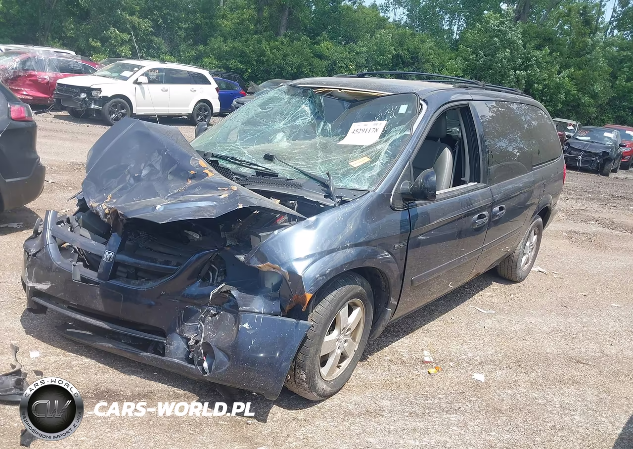 2007 Dodge Grand Caravan Sxt VIN:2D4GP44L47R276724 - 2